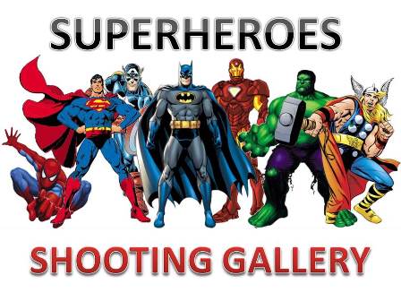 Superhero Shooting Gallery web